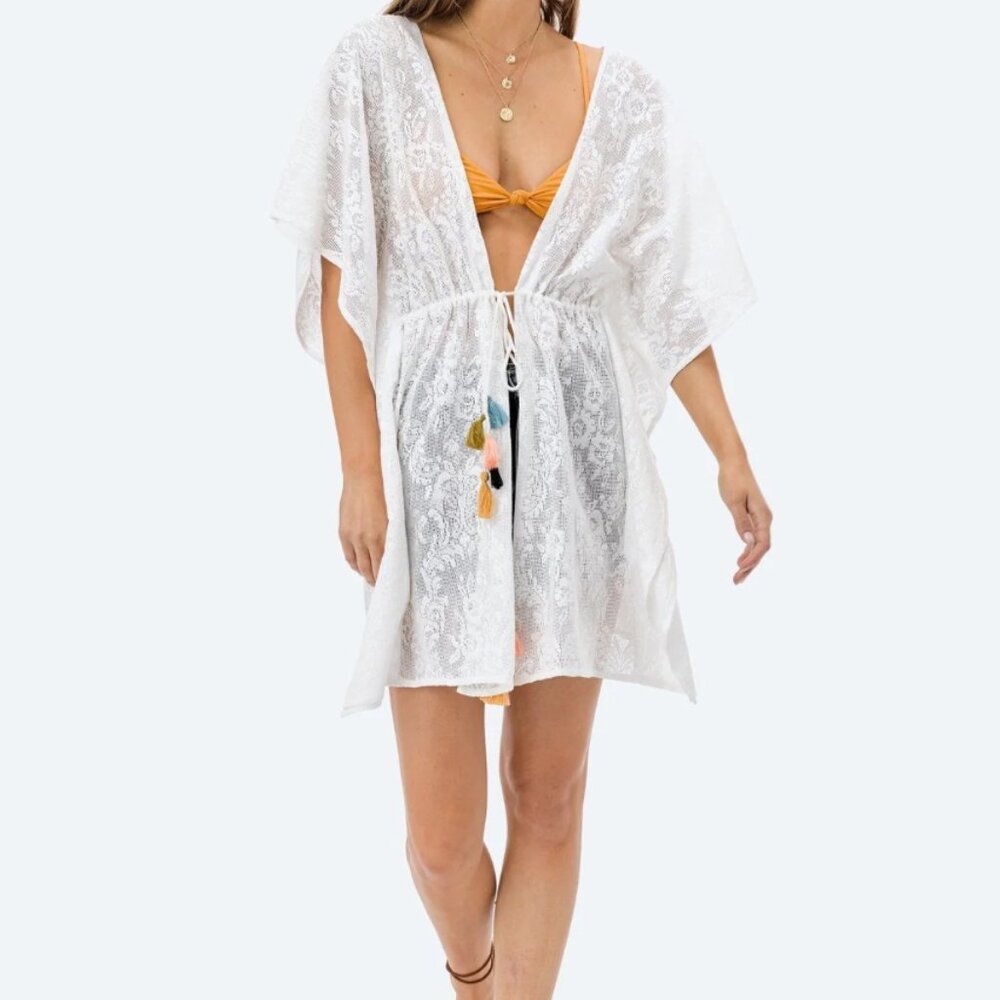 NWT Lovestitch Dalia Lace Kimono